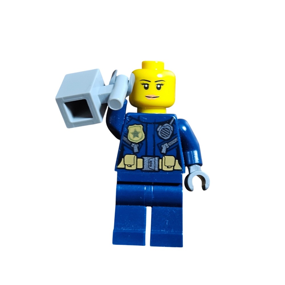 LEGO‎ City Female Police ATV Female Driver Officer Minifigure 60243 CTY1132